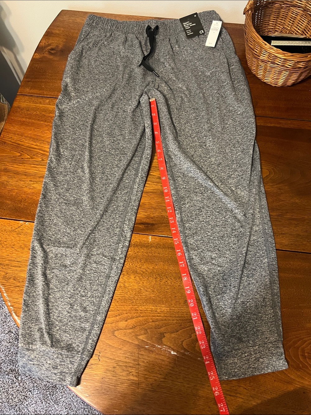GAPfit Brushed Tech Women's Gray Heather Jogger Pants